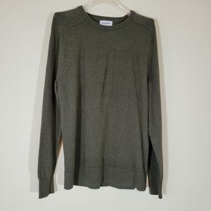 Men's Goodfellow & Co Olive Green Long Sleeve Sweater, Size Medium